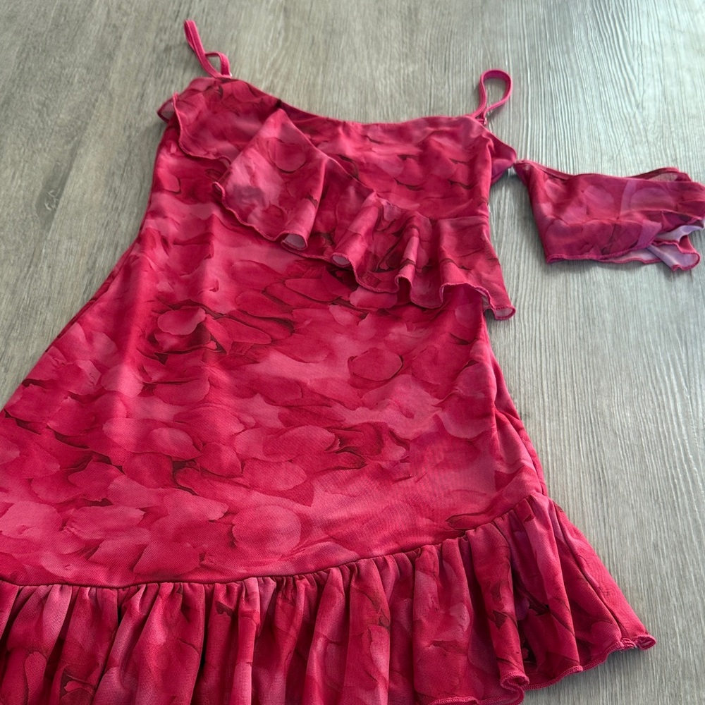 Princess Polly Pink Ruffled Mini Dress - Picture 4 of 4
